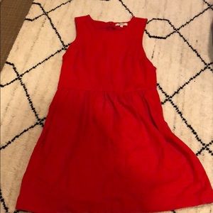 Madewell red dress